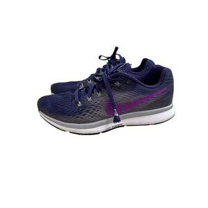Nike Womens Air Zoom Pegasus 34 Size 8 Purple Running Shoe Sneaker